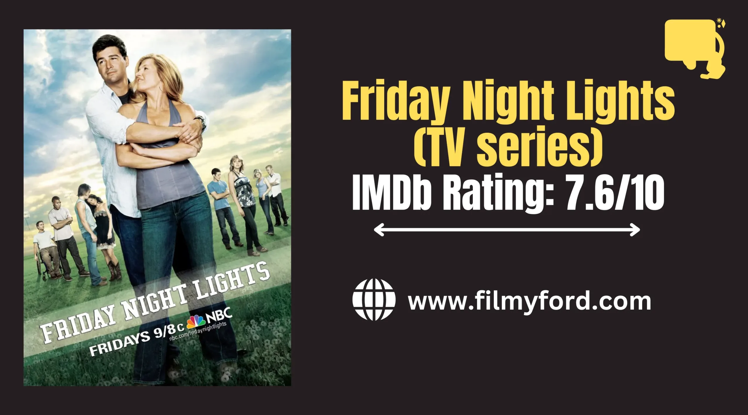 16. Friday Night Lights (2006-2011 Tv Series)
