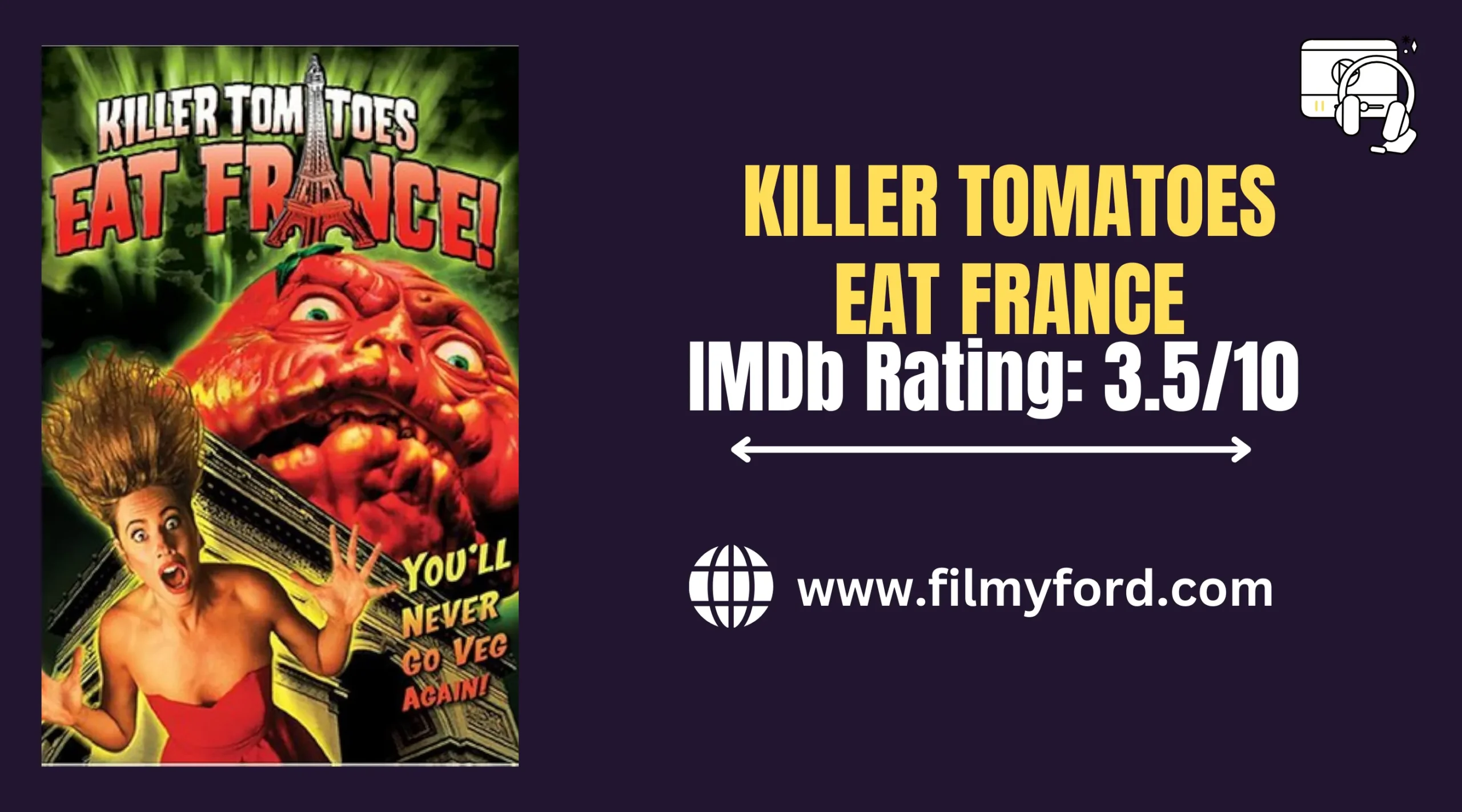 Killer Tomatoes Eat France (1992)